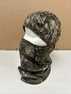 Realtree Camo Full Face Balaclava - Green, Brown